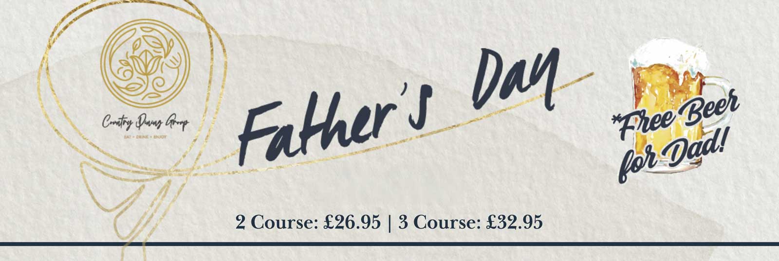 Celebrate Fathers Day at The Wheatsheaf